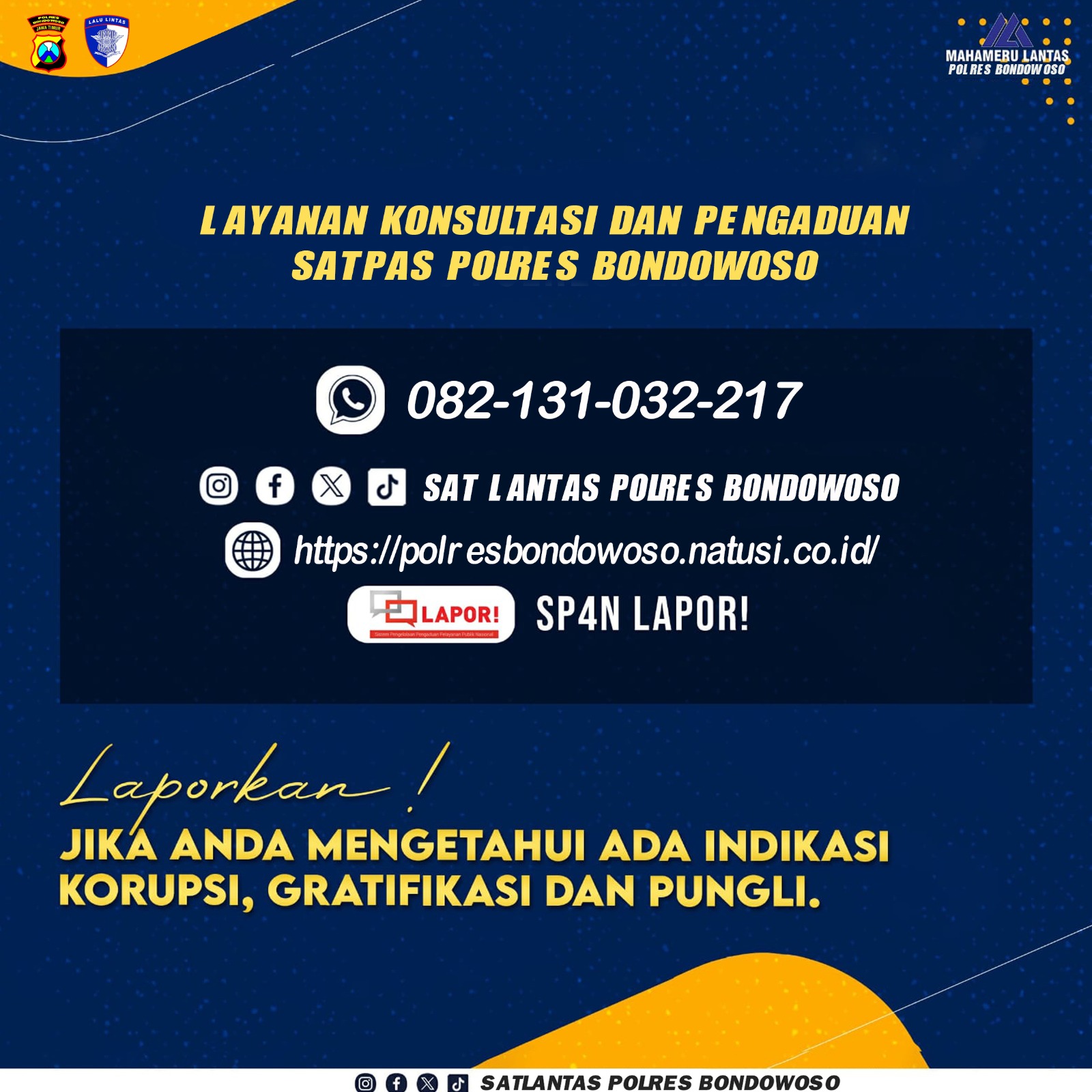 LAYANAN  KONSULTASI DAN PENGADUAN PELAYANAN SIM